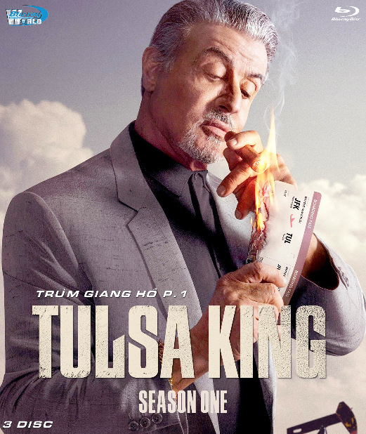 B6714.Tulsa King SEASON 1  TRÙM GIANG HỒ P.1  (ATMOS 5.1 - DOLBY AC3 640) 3 DISC